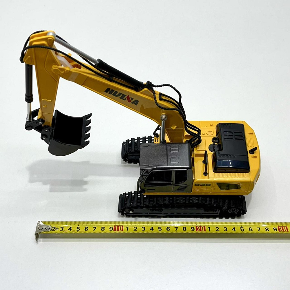 Набір машин будтехніка Huina Екскаватор та Вантажівка для перевезення техніки на радіокеруванні (1319) Чернігів - фото 10