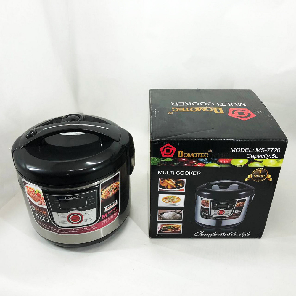Якісна мультиварка Domotec MS-7726 5 л 1500 Вт, Мультиварка пароварка якісна 5 літрів AG-18 Львів - фото 11