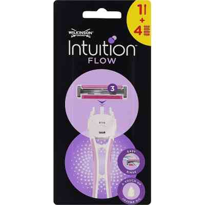 Бритва Wilkinson Sword Intuituin Hybrid 3 Flow 1+4 шт. (4027800106004) Вінниця