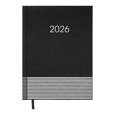 Тижневик Buromax датований 2026 PARALLEL A5 чорний (BM.2107-01) Вінниця - фото 1