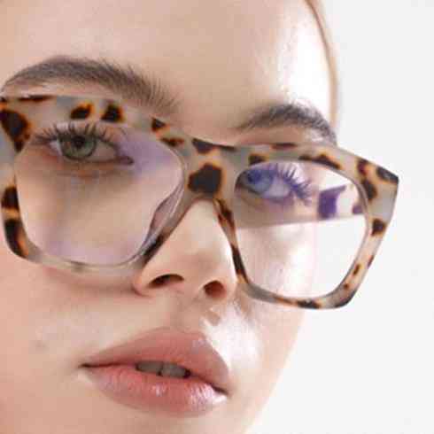 Окуляри для зору +1.0 з черепаховим принтом Луцк