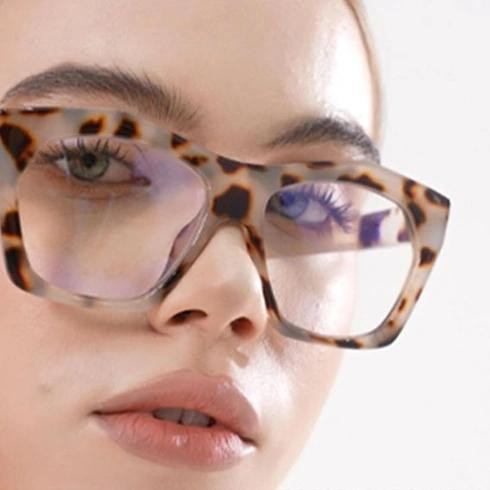 Окуляри для зору +1.0 з черепаховим принтом Луцк - изображение 1