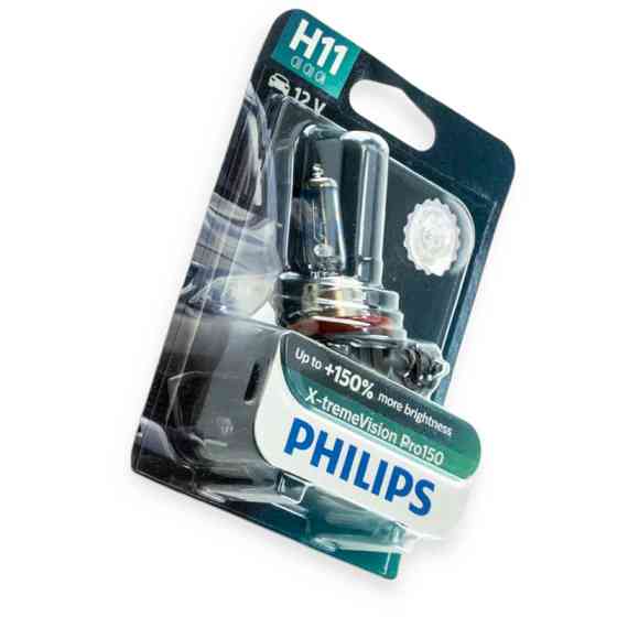 Автолампа 12V 55W PHILIPS X-treme vision Pro150 150% H11 Мукачево