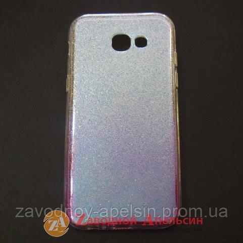 Samsung A5 2017 A520 чехол Rainbow блестки Одесса - изображение 1