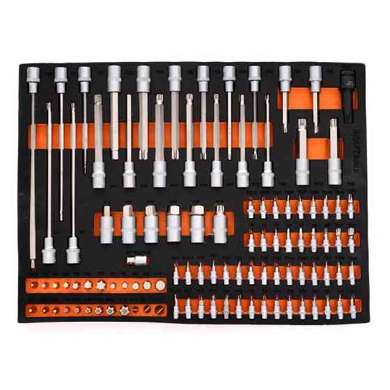 Ящик з інструментом Kraft&Dele KD1067, 258 шт. елементів Київ