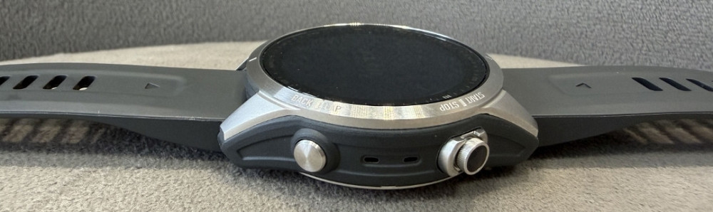 Garmin fenix 7S 42мм Silver with Graphite Band. Харків - фото 2