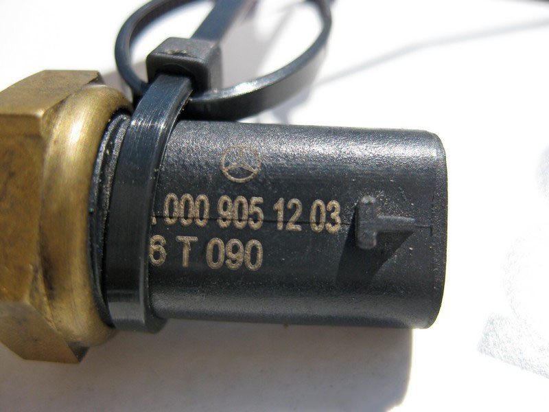 Mercedes-Benz  A0009051203 Датчик температури палива для двигуна OM654 R4 2.0 diesel OM656 R6 2.9 cdi C-Class W205 E-Class W213 C238 CLS C257 S-Class  Одеса - фото 3