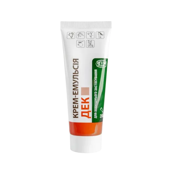 Крем-эмульсия ДЭК 200 г Укрзооветпромпостач Винница
