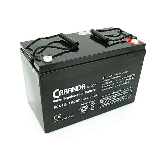 Акумуляторна батарея MCA FCG12-100AT GEL 12 V 100 Ah (331 x 174 x 214), 29,2 kg Київ