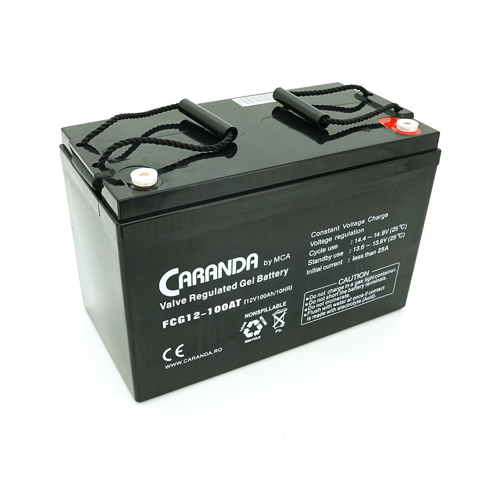 Акумуляторна батарея MCA FCG12-100AT GEL 12 V 100 Ah (331 x 174 x 214), 29,2 kg Київ - фото 1