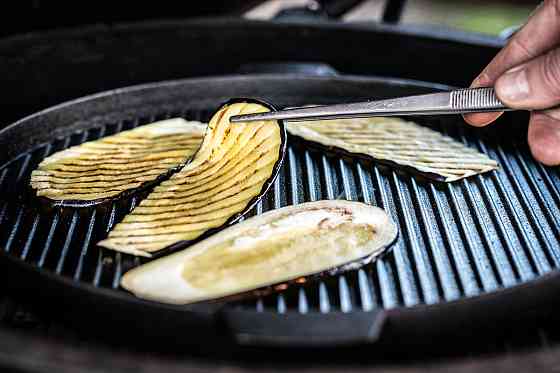 Плита, планча, сковородка из Чугуна круглая, двухсторонняя для грилей Big Green Egg 2XL-L,35см 117656/127860 Код: 004675 Ровно