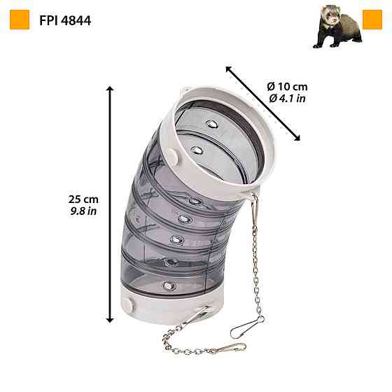 Тунель — коліно для клітин для тхорів Ferplast FPI 4844 (Ферпласт ФПЕй 4844) Запоріжжя
