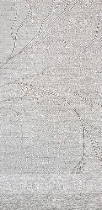 Шпалери вінілові на флізеліні Grandeco Anita 1,06х10 гілки квіти екостиль м'ятні Київ - фото 5