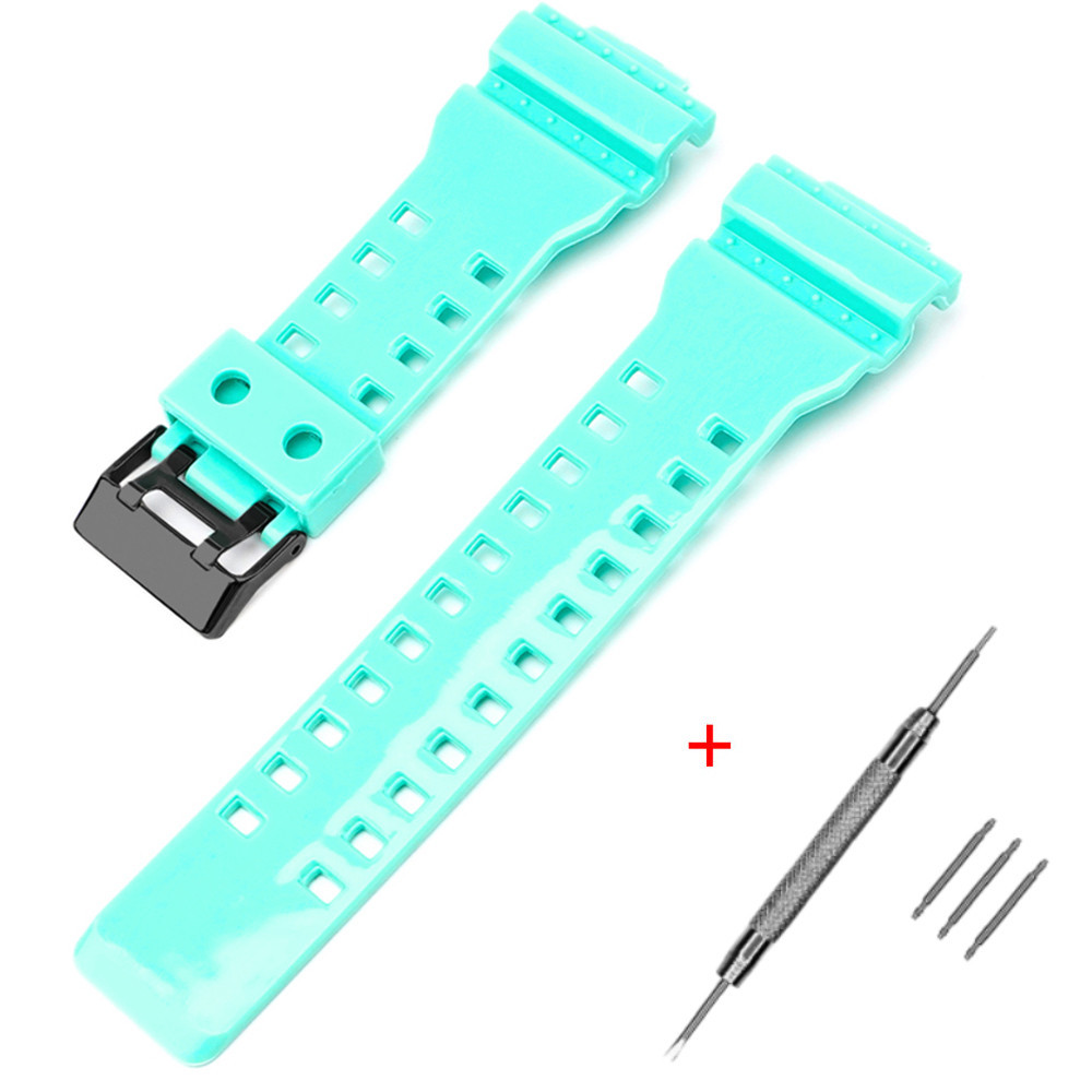 Ремешок для Casio G-Shock GA-100/110/120/140/150/200/300/400/700,GD-100/110/120,GLS-100/8900,GAW SBR Київ - фото 1