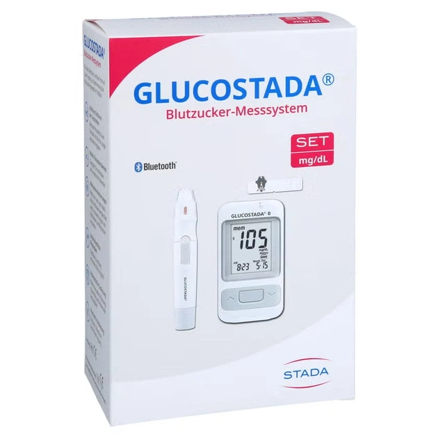 Глюкометр з Bluetooth мг/дл з індикатором до та після їжі, 10 тест-смужок, ланцети Київ - фото 5