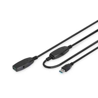 Дата кабель USB 3.0 AM/AF 10.0m Active Cable Digitus (DA-73105) Вінниця