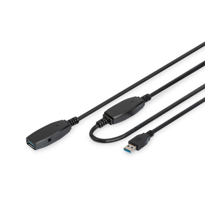 Дата кабель USB 3.0 AM/AF 10.0m Active Cable Digitus (DA-73105) Винница - изображение 1