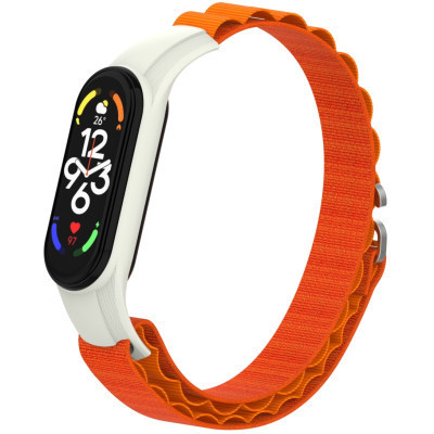 Ремінець до фітнес браслета Armorstandart AlpinaStyle Band для Xiaomi Mi Band 7/6/5/4 Orange (ARM64989) Вінниця - фото 4
