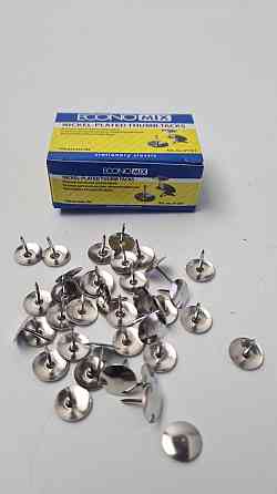 Кнопка "ECONOMIX" гвоздик в карт кор 100шт (41101) (1 пачка) Харків