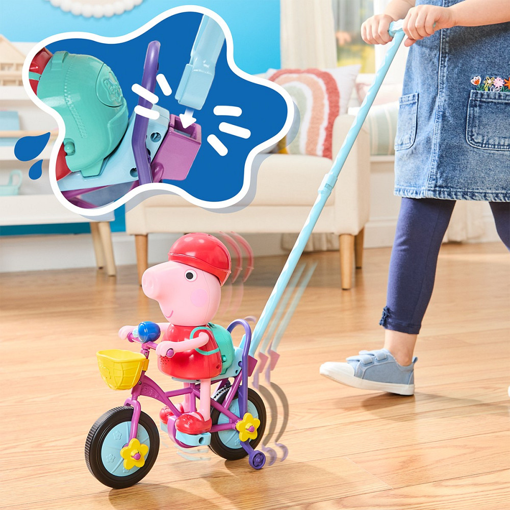 Інтерактивний ігровий набір Peppa – Пеппа на велосипеді Дніпро - фото 8
