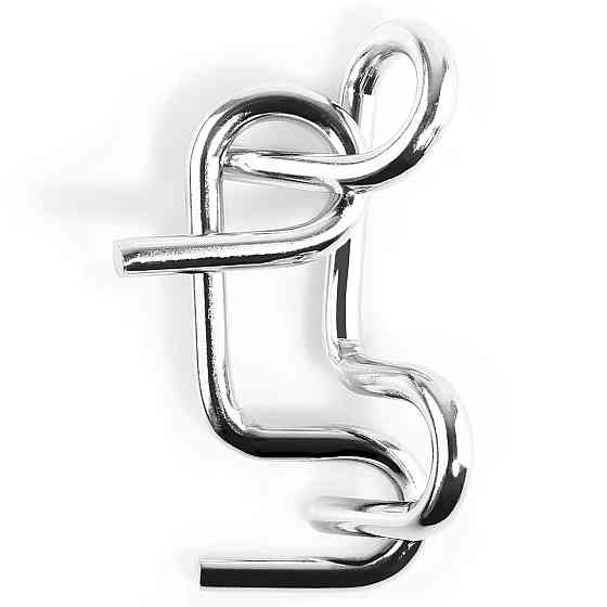 Металеві головоломки Монтессорі RESTEQ — набір з 9 штук у коробці для розвитку логіки, моторики та концентрації уваги у дітей та Київ