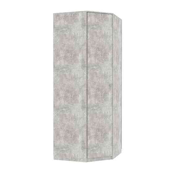 Тумба офісна F-2 кутова, Бетон, 800/800/2100 Львів