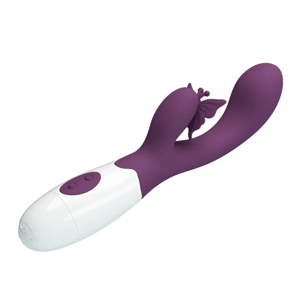 Вибратор серии Pretty Love - BUTTERFLY KISS purple, BI-014927-A2 Sex Aura Киев - изображение 6