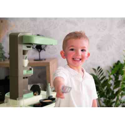 Ігровий набір Smoby Велика інтерактивна кухня Тефаль Студіо з ефектом кипіння 34 аксесуари М&apos;ятно-сіра з білим (311053) Вінниця