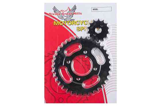 Звезды трансмиссии (пара) мопед Дельта 428-14T + 428-36T Мукачево