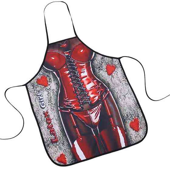 Кухонний фартух жіночий 73 на 57 см різнобарвний Київ