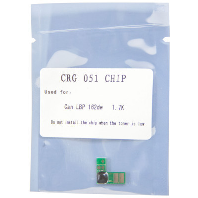 Чип для картриджа Canon 051 Black 1.7K WWM (JYD-Can051) Вінниця - фото 1