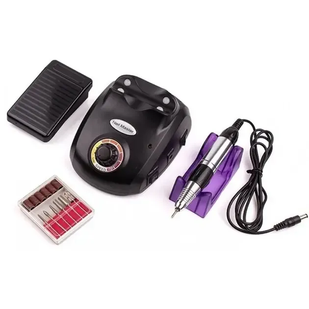 Фрезер для маникюра и педикюра DM-208 на 35000 оборотов 30 ВТ Черный Коломия - фото 2
