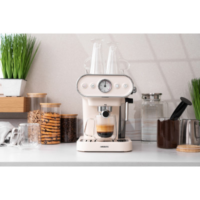 Ріжкова кавоварка еспресо Ardesto FCM-E15BG Вінниця - фото 12