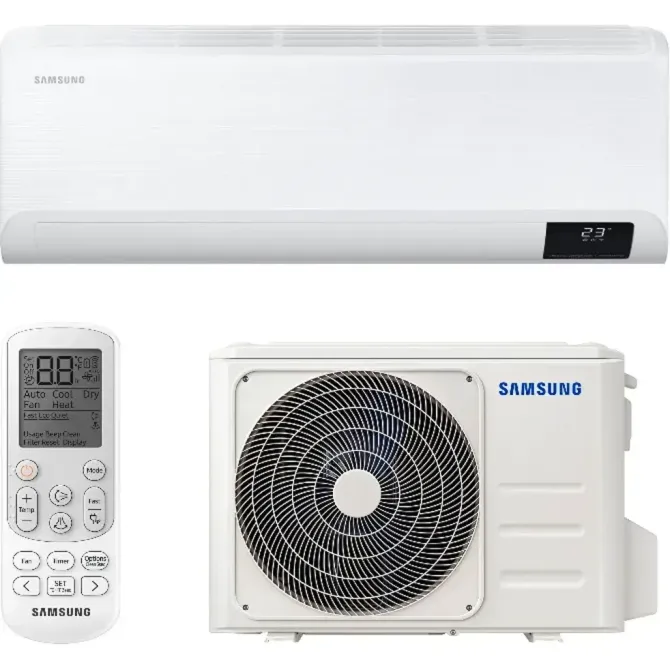 Кондиціонер Samsung Nordic на 35 кв, інверторний, настінний, спліт-система (AR12TXFYBWKNEE) Харків - фото 1