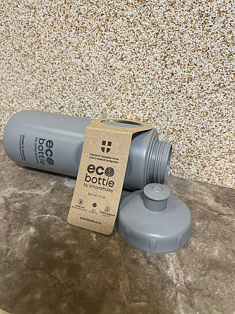 Пляшка для води Smartshake EcoBottle Squeeze 500ml Gray Каменское - изображение 10