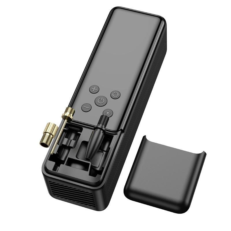 Автомобильный насос HOCO ZP5 May smart air pump Black Одесса - изображение 6