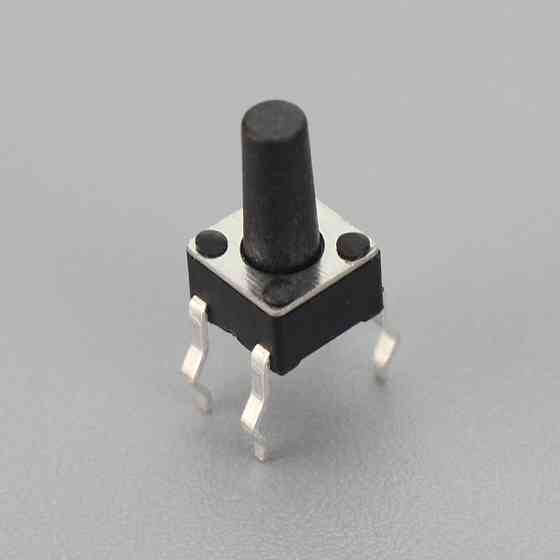 Тактовая кнопка 6x6мм, 100 шт, радиодетали Киев