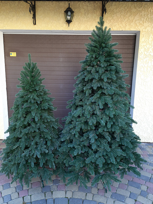 Елка литая искусственная новогодняя «Ковалевская» зеленая 1.5 / 1.8 / 2.1 / 2.3 / 2.5 / 3 м 3 Киев - изображение 4