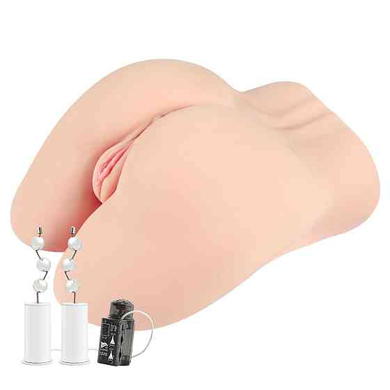 Мастурбатор Kokos Hera Hip Real 2WayPlus с вибрацией и массажем Sex Aura Киев