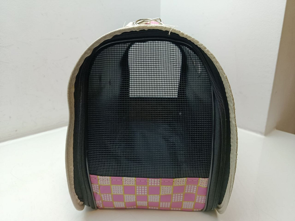 Сумка-переноска для тварин 40*22см рожева Луцьк - фото 3