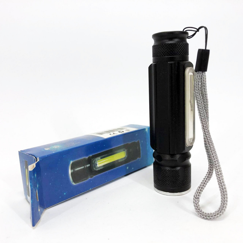 Портативный LED фонарь на батарее Police, Ручной светильник с мощным лучом, Мощный светодиодный фонарь UQ-20 Львов - изображение 6