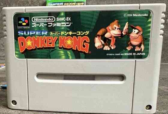 Картридж Superfamicom Donkey Kong стан нового. Харків