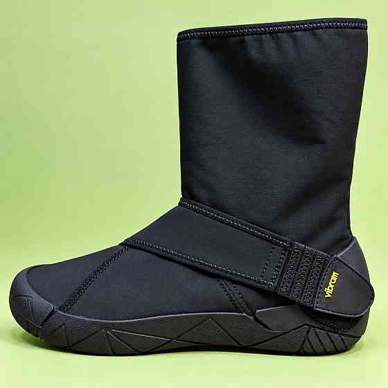 Ботинки чёрные Furoshiki Vibram С мехом средней высоты, размер 40-41 Киев