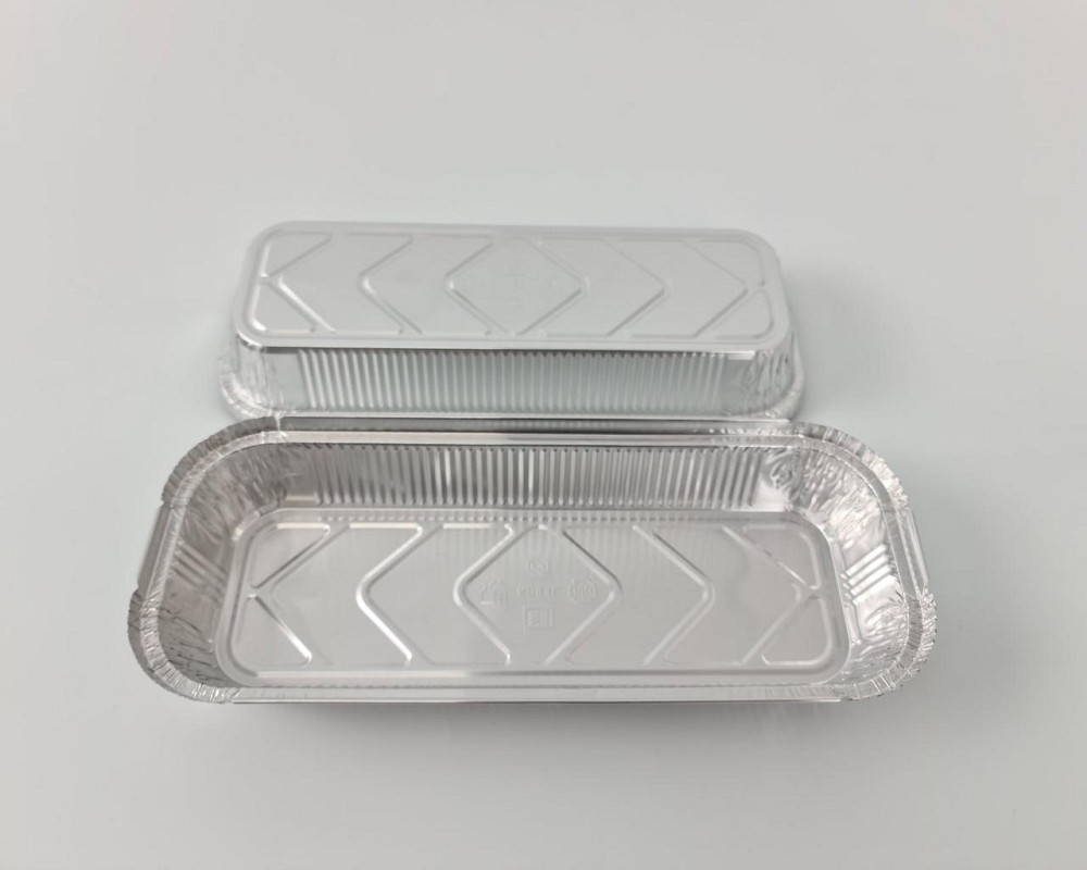 Контейнер из пищевой алюминиевой фольги прямоугольный 1990мл SP94L 100 штук  (1 пачка) Харьков - изображение 3