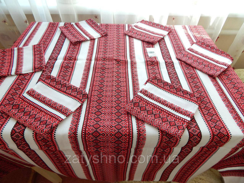 Гарні скатертини і серветки вишиті Київ - фото 4