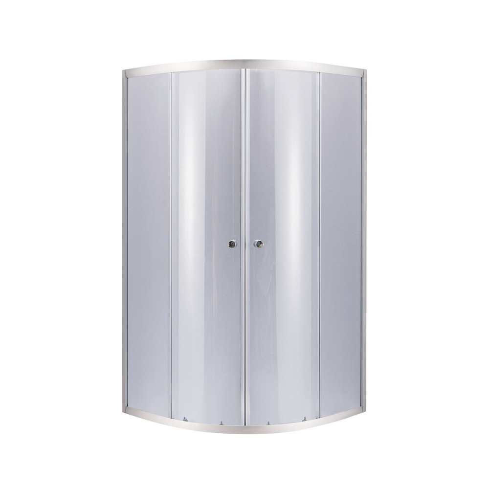 Набор Lidz душевая кабина Latwa SC80x80.SAT.LOW.GR, стекло тонированное 4 мм + поддон Kupala Киев - изображение 7