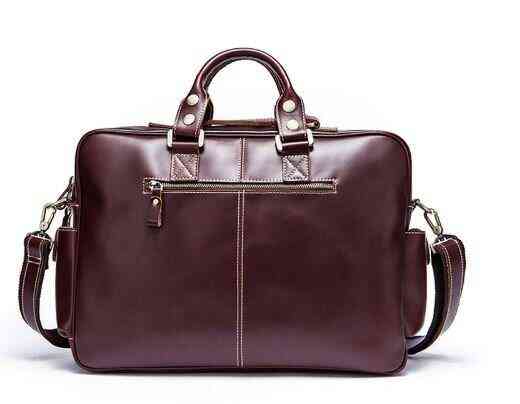 Дорожня сумка-портфель Vintage 14776 Бордова Київ