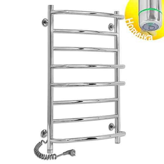 Електрична рушникосушарка Laris Євромікс П8 500Х800 Е сенсор S3 ліве підключ. Київ