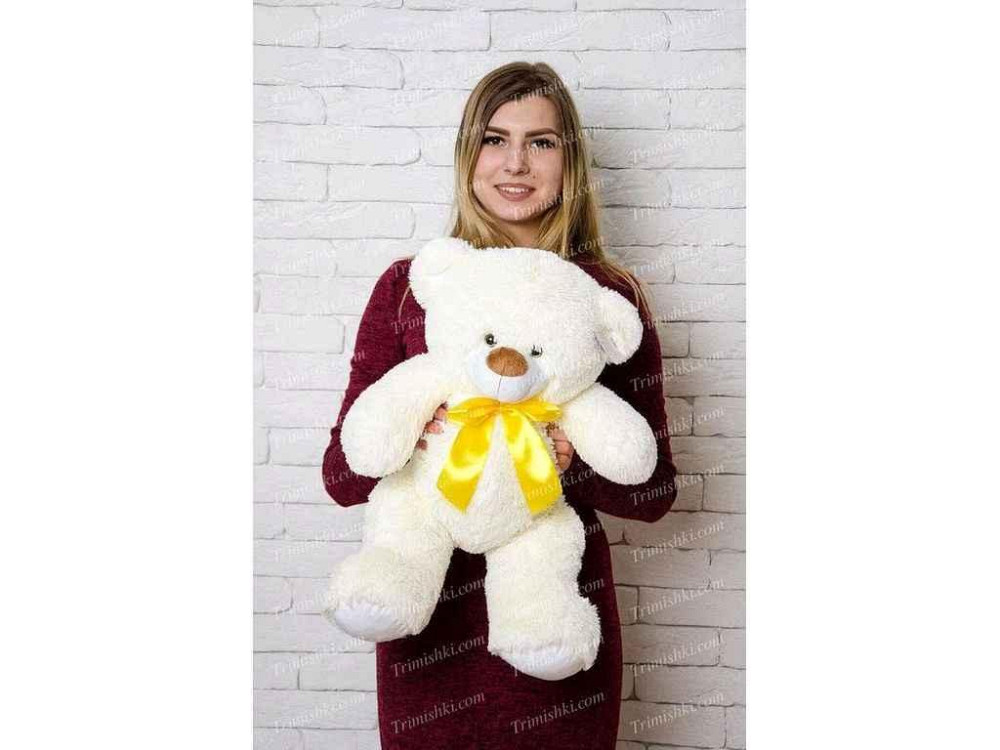 Мяка іграшка Ведмедик Бойд 70см молочний ТМ Тримішки Київ - фото 1