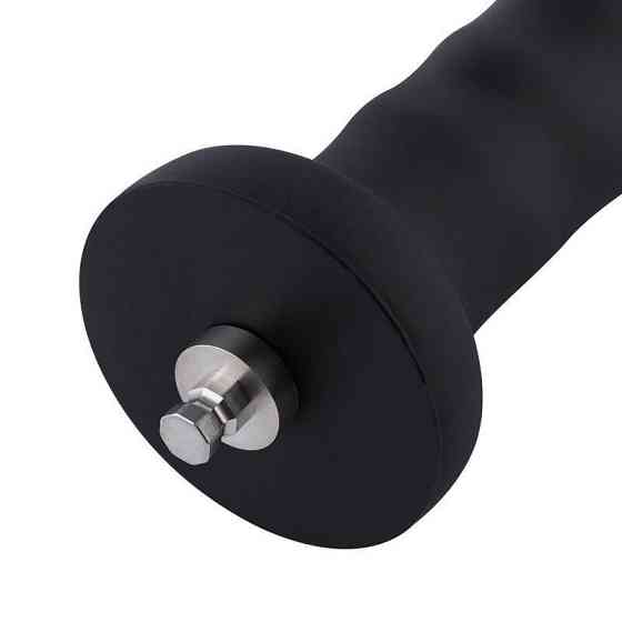 Силиконовый фаллоимитатор для секс-машин Hismith 7.1″ Anal Dildo Black, система KlicLok Sex Aura Киев